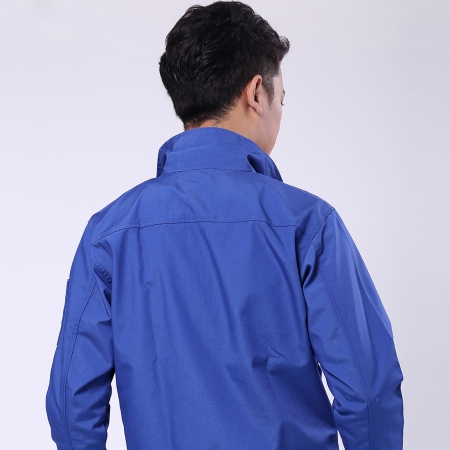 藍(lán)色帆布棉食品車間工作服AC045-SP