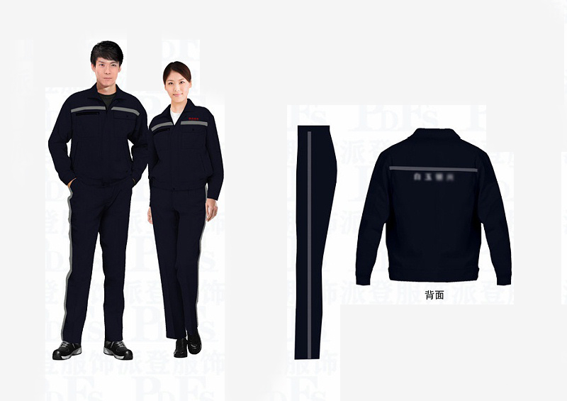 銀礦企業(yè)工作服定做設計方案(圖1)